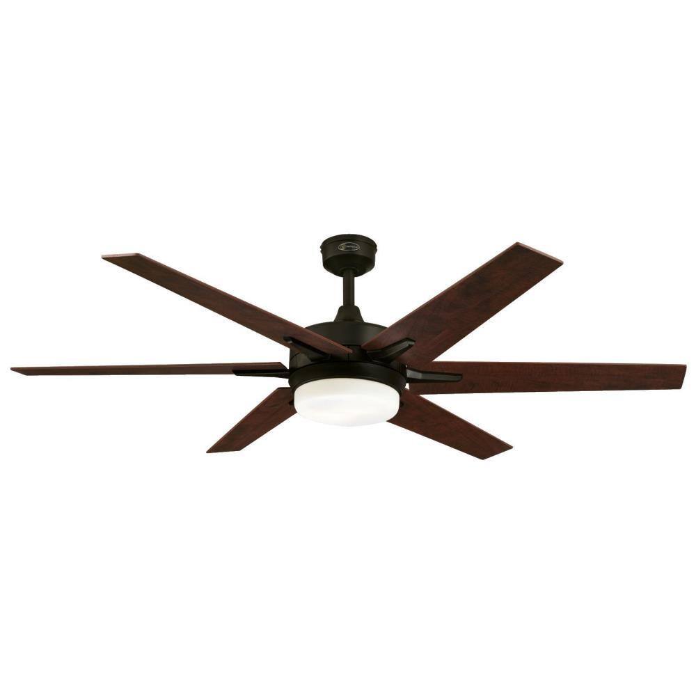 Westinghouse Cayuga 60 in. LED Oil Rubbed Bronze Ceiling Fan 7207800 ...