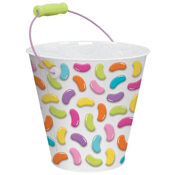 Amscan Easter Jelly Bean Metal Bucket (2-Pack)