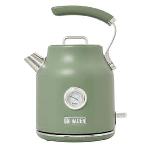 Dorset 1.7 l (7 Cup) Stainless Steel Cordless Electric Kettle with Auto Shut-Off and Boil-Dry Protection in Cedar Green