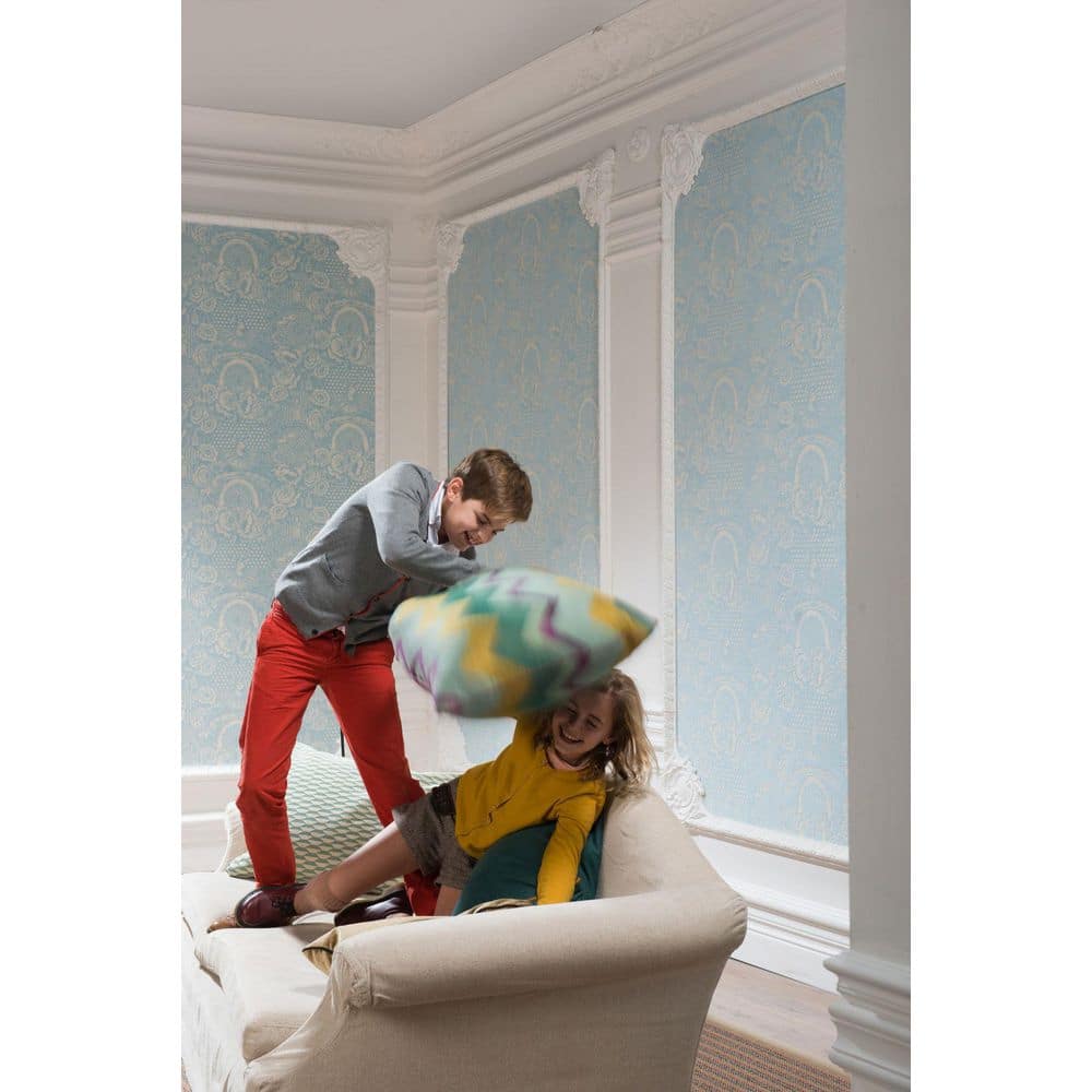 Primed White High Density Polyurethane Ornate Crown Moulding Set