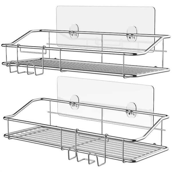 2-Pack Corner Shower Caddy, SUS304 Stainless Steel, Wall Mounted