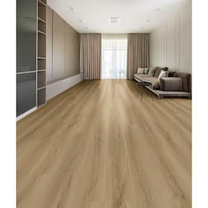 Rhodes Classic Sepia 12mm T x 9.37 in. W HDF Waterproof AC5 Click Lock Laminate Wood Flooring (23.29 sq.ft./case)