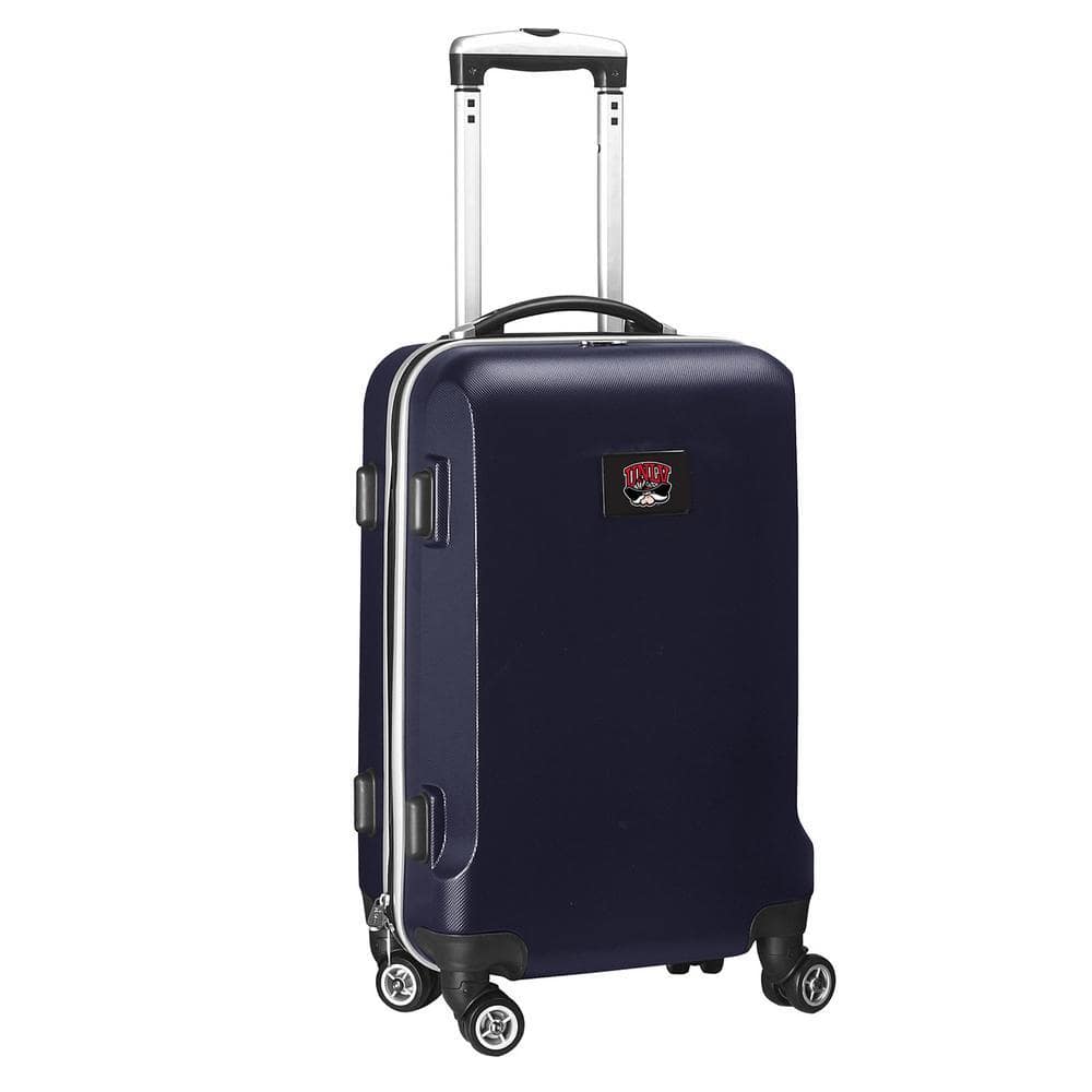NCAA UNLV 21 in. Navy Carry-On Hardcase Spinner Suitcase