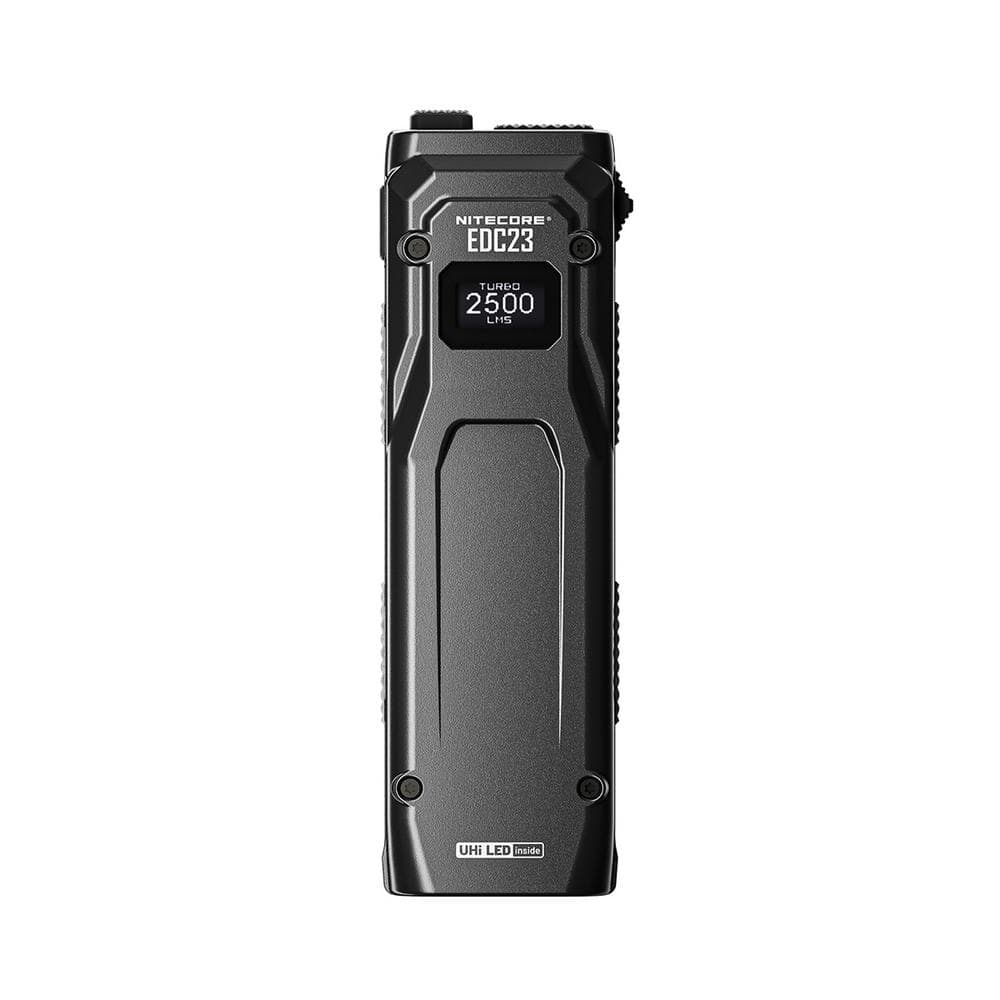 Compact Black LED Rechargeable Tactical Keychain Flashlight