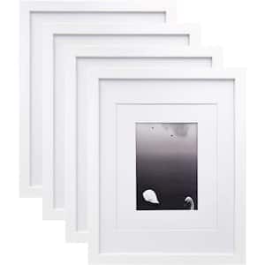 11 in. x 14 in. White Picture Frames (Set of 4)