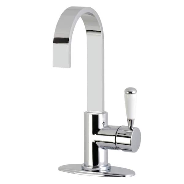 Kingston Brass Paris Single-Handle Bar Faucet in Polished Chrome