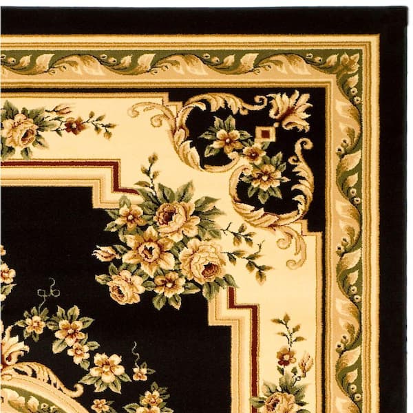Safavieh Teppichläufer – Traditionelles Orientalisches Design, Schwarz/elfarben, 70x180 Cm