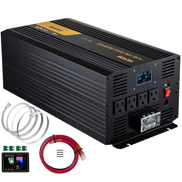Renogy 3000-Watt Battery Operated Power Inverter in the Power Inverters  department at