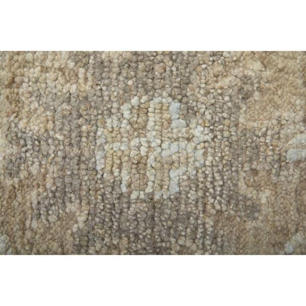 8 ft. x 10 ft. Tan, Ivory Floral Area Rug