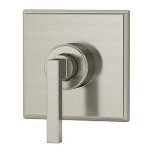 Duro 1-Handle Wall-Mounted Diverter Trim Kit in Satin Nickel (Valve Not Included)