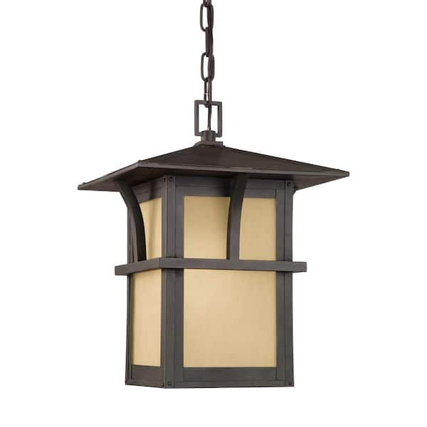 Generation Lighting Medford Lakes Statuary Bronze Pendant