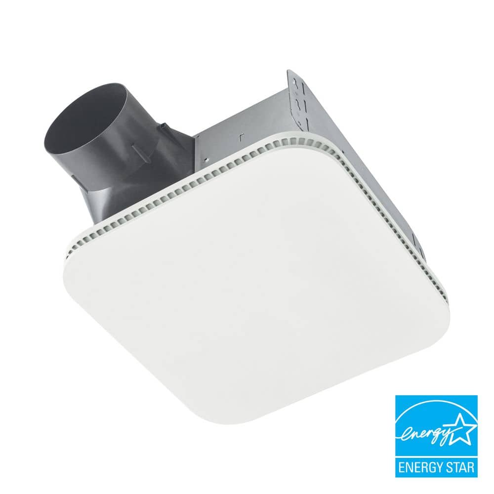 Roomside 80 CFM Ceiling Mount Bathroom Exhaust Fan CleanCover, ENERGY STAR
