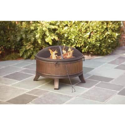 Rustic - Fire Pits - Outdoor Heating - The Home Depot