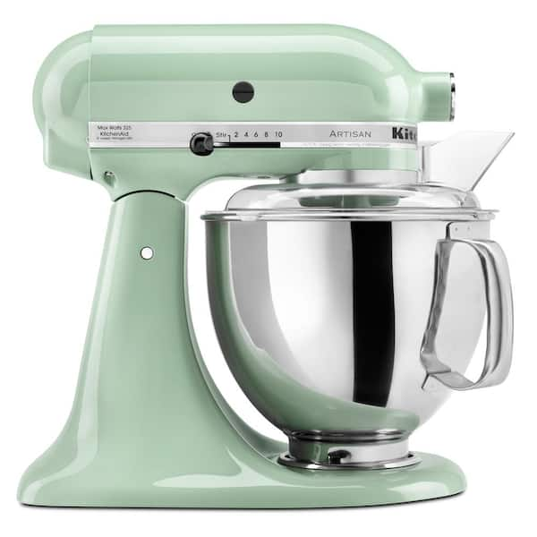 NEW - Top Rated KitchenAid Artisan 5 Qt. 10-Speed Pistachio Green Stand  Mixer with Flat Beater