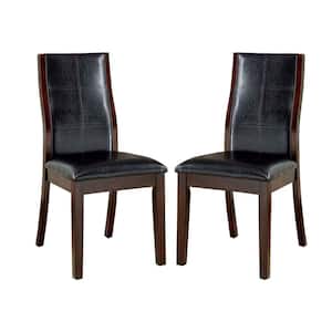 Brown Cherry Dining Side Chairs (Set of 2)