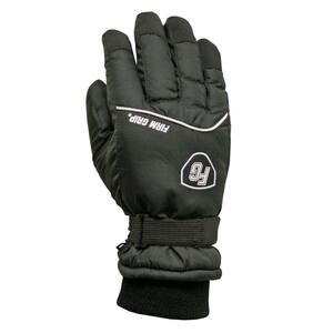 Medium Winter Polyester Black Ski Gloves