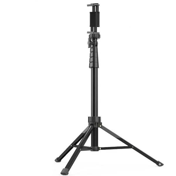 OBJLGEV 88 in. Flexible Phone Tripod with 14.95 in.Gooseneck Remote Phone Holder Overhead Stand Selfie Stick for Video Recording