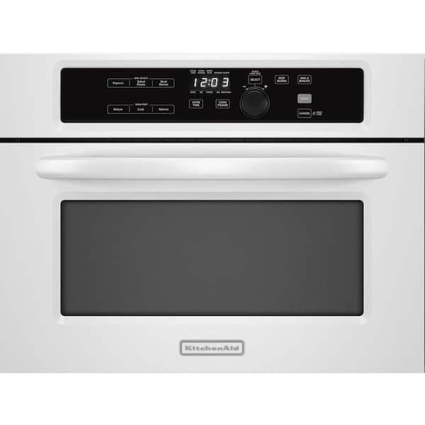 KitchenAid Architect Series II 1.4 cu. ft. Built-In Microwave in White with Sensor Cooking