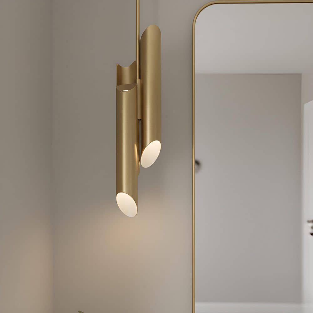 Quoizel Manelis 29-Watt 1-Light Brushed Gold Integrated LED