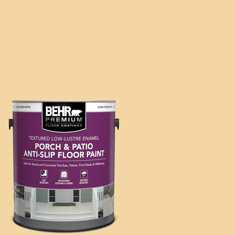 1 gal. #340C-3 Pismo Dunes Textured Low-Lustre Enamel Interior/Exterior Por