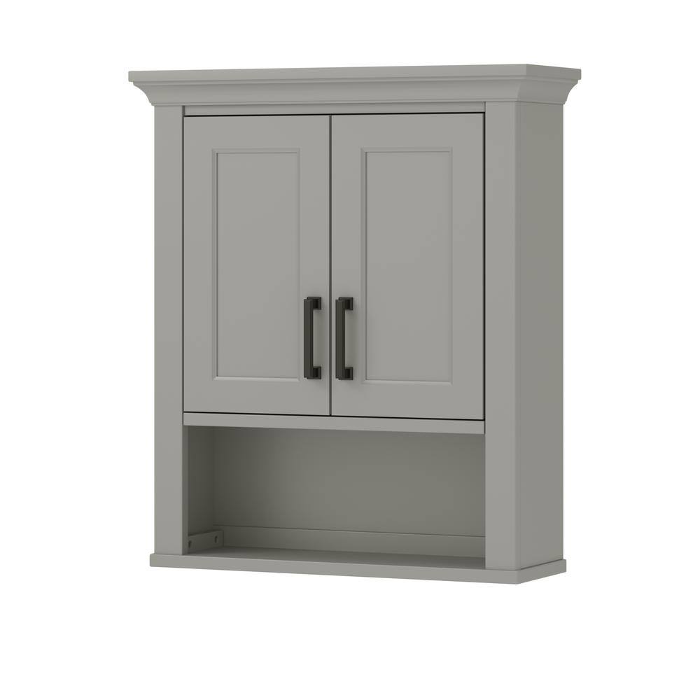 Foremost Hollis 24 in. W x 8 in. D x 28 in. H Bathroom Storage Wall ...