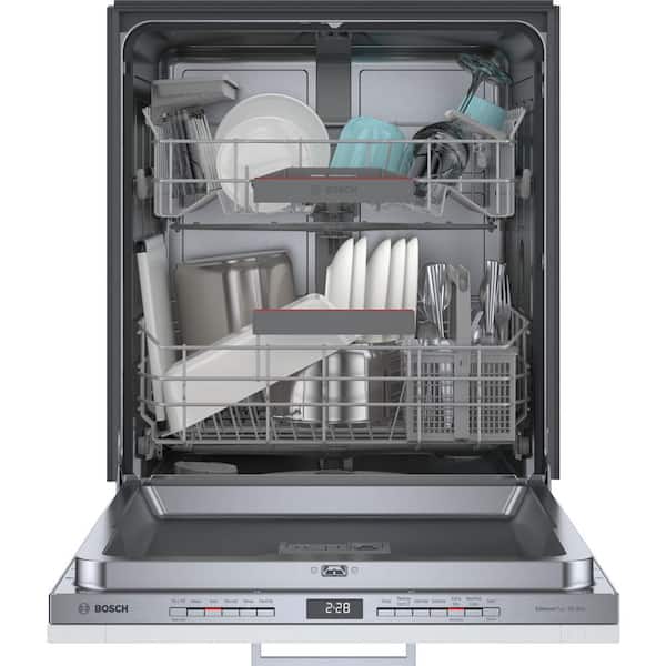 300 Series 24 in. ADA Compliant Smart Top Control Custom Panel Ready Dishwasher with Stainless Steel Tub, Quieter 48dBA