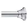 MOEN 72 In. Adjustable Straight Decorative Tension Shower Rod In Chrome ...