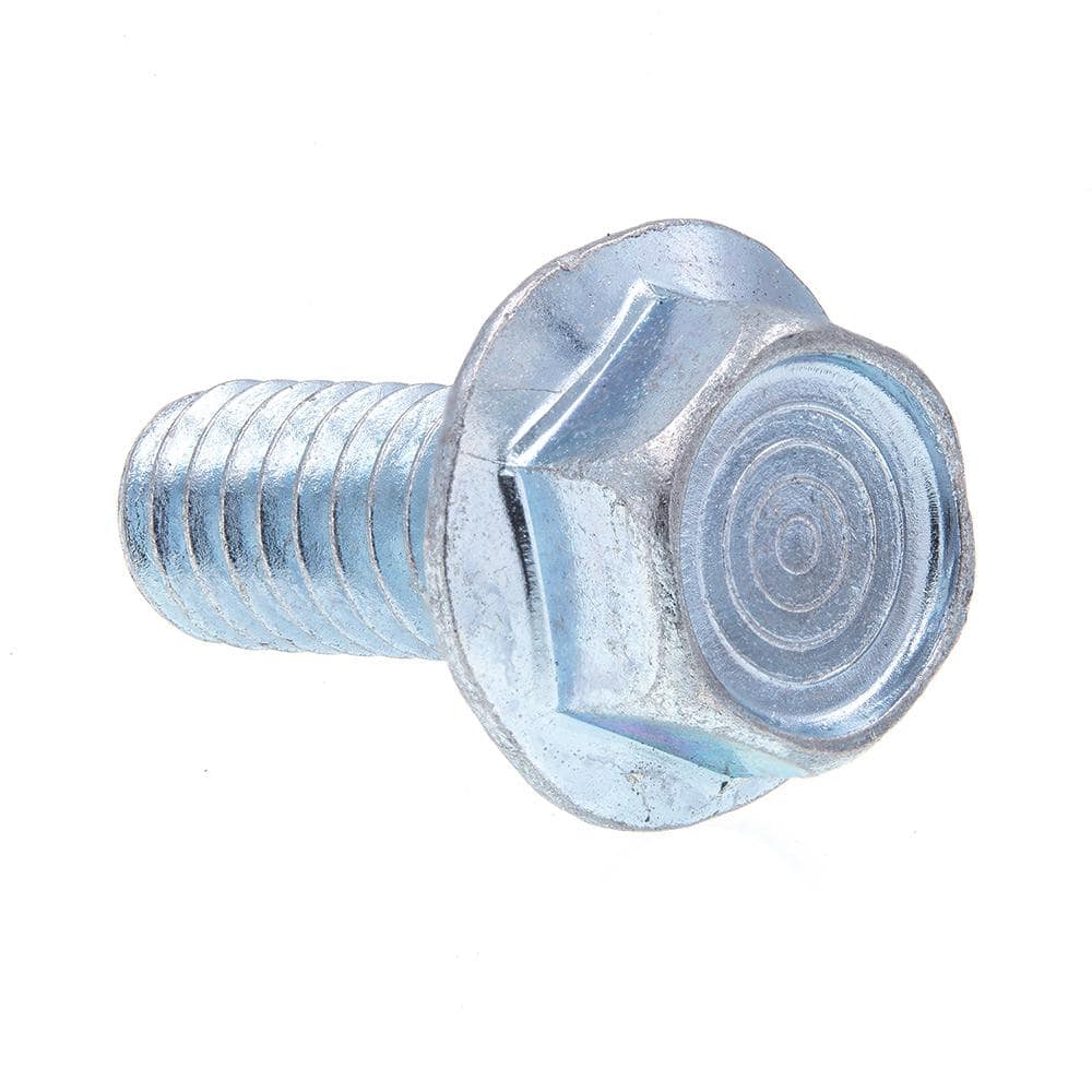 Prime-Line 1/4 in.-20 x 5/8 in. Zinc Plated Case Hardened Steel Serrated  Flange Bolts (25-Pack) 9090627 The Home Depot