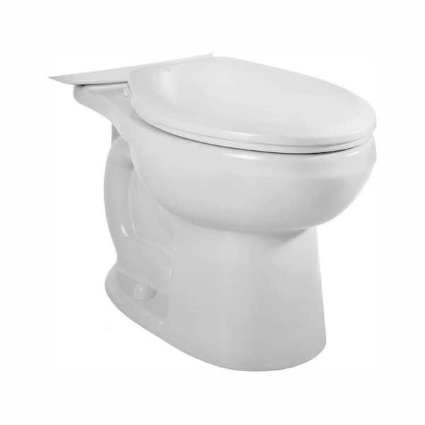 H2Option Siphonic Dual Flush Elongated Toilet Bowl Only in White