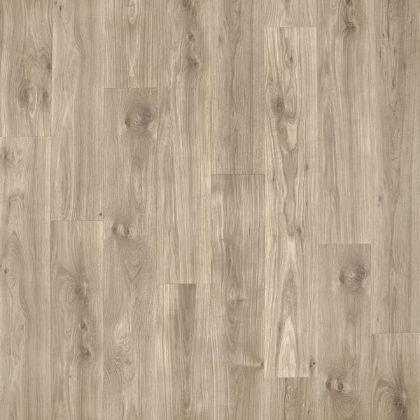 Take Home Sample-Fox Spring Gray Oak Waterproof Laminate Wood Flooring