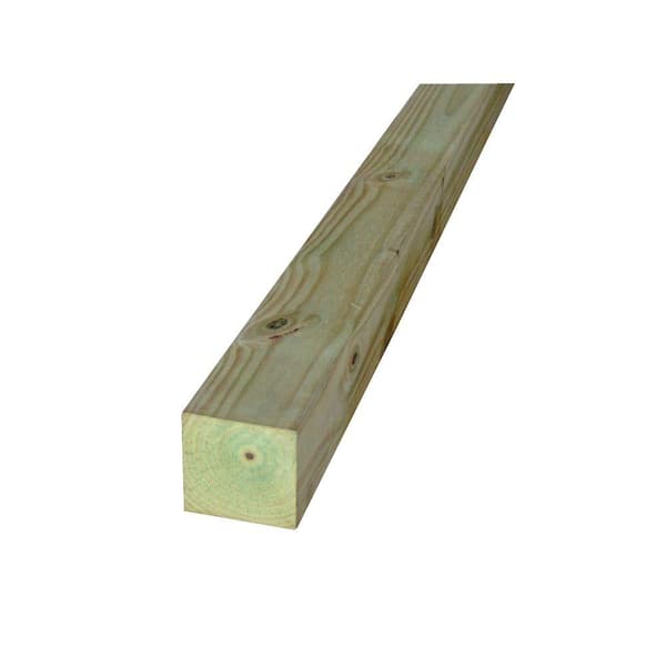 Unbranded 4 in. x 4 in. x 6 ft. #2 Pine Pressure-Treated Lumber