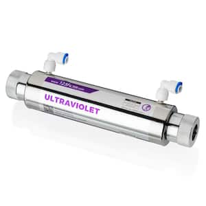 UV Ultraviolet Water Filter with Smart Flow Sensor Switch, 11W UV lamp
