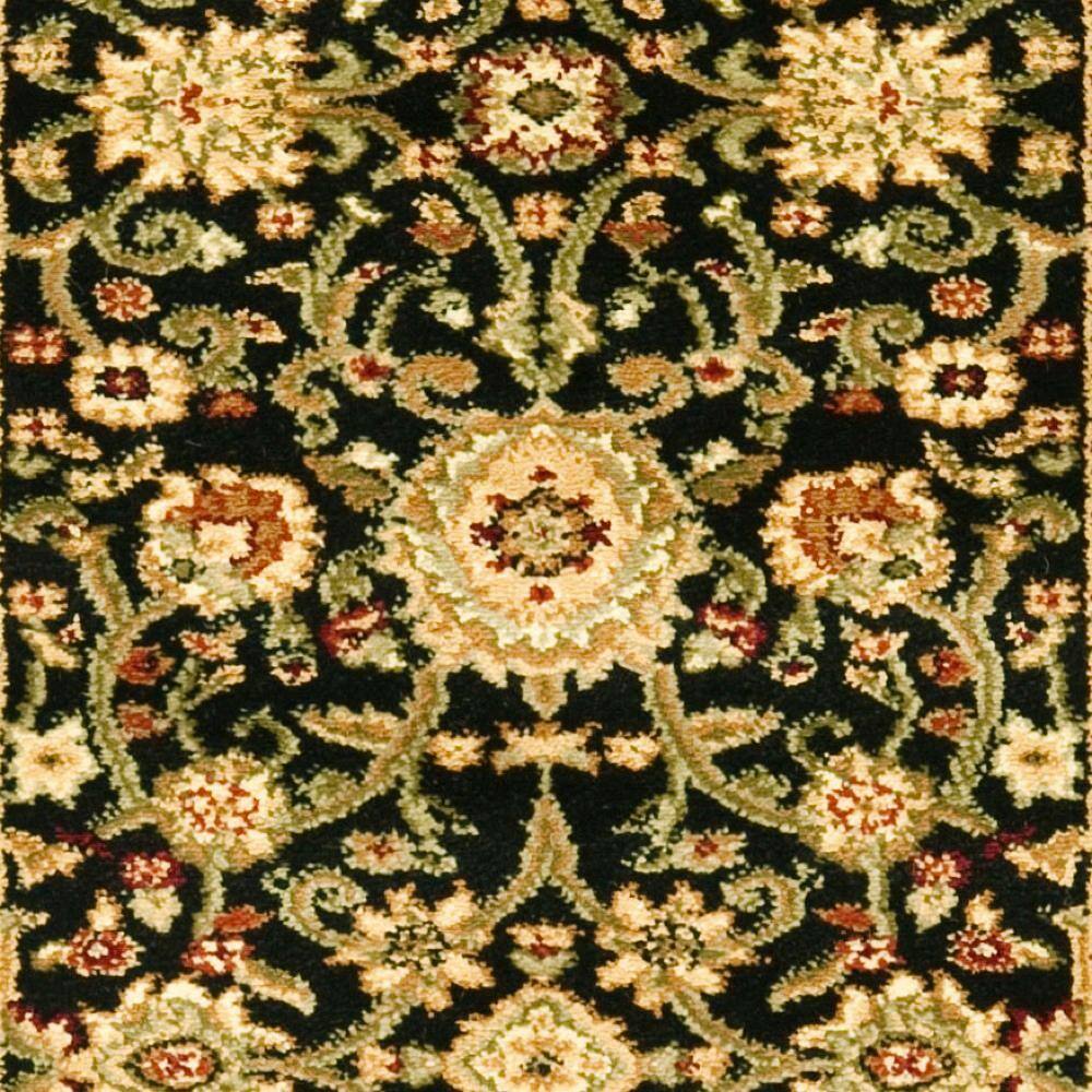 Multi/Ivory Floral Hand-Knotted Synthetic Small Rug