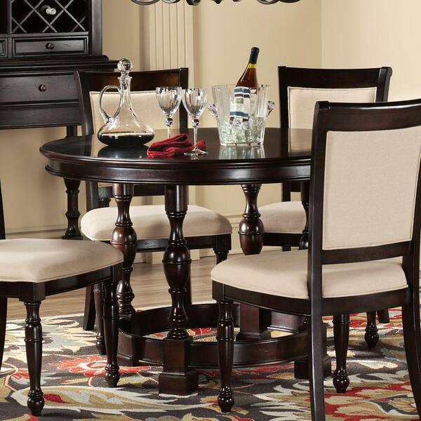 Home Decorators Collection Overton Rich Cherry Dining Table - Table Only