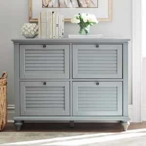 Hamilton Grey 4-Drawer File Cabinet