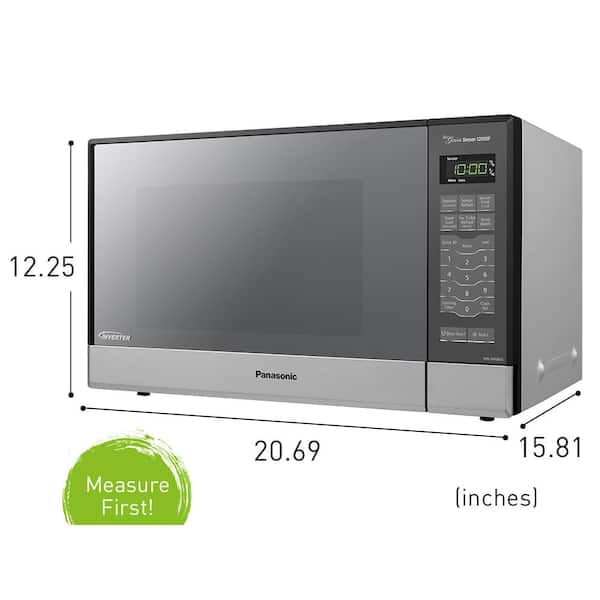 Panasonic 1.2 cu. ft. 1200-Watt Built-in/Countertop Microwave Oven