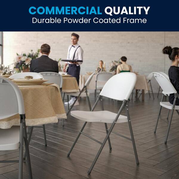 【MARKET B】BENTI folding chair 3116A Carnegy Avenue Blue Metal Folding Chairs CGA-LE-487294-BL-HD