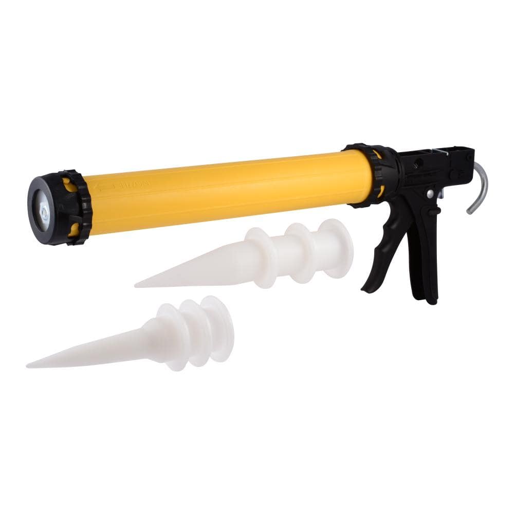 HOLDRITE HydroFlame Firestop 20 oz. Ratchet Caulk Gun HFCG20SE The