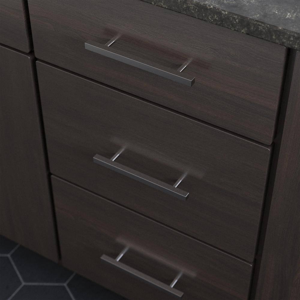 Stainless Steel Modern Rectangular Bar Cabinet Pulls