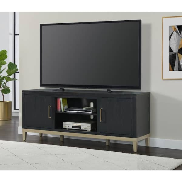 Black ash deals tv stand