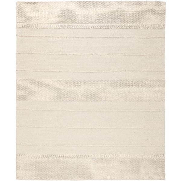 SAFAVIEH Natura Natural 8 ft. x 10 ft. Striped Area Rug