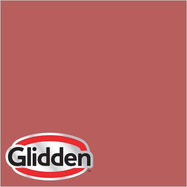 Glidden Premium 1-gal. #HDGR63U Antique Brick Red Semi-Gloss Latex Exterior Paint