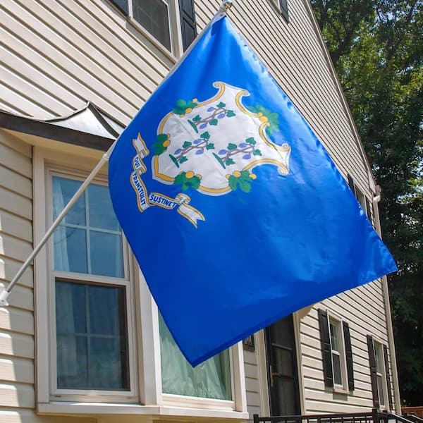 Connecticut State USA Large Flag 5' x 3' 