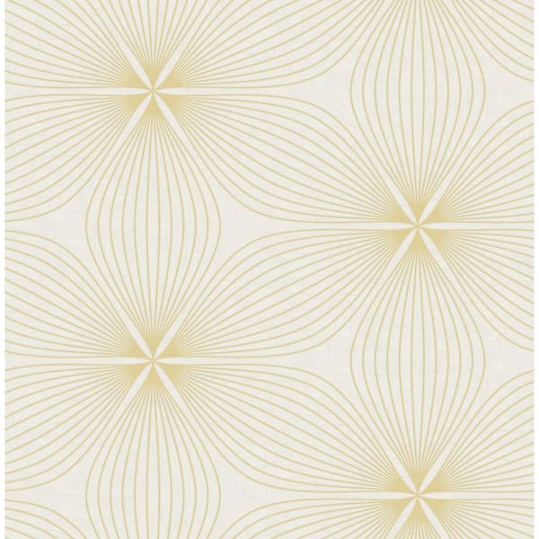 Seabrook Designs Lucy Starburst Paper Strippable Roll (Covers 56 sq. ft.)