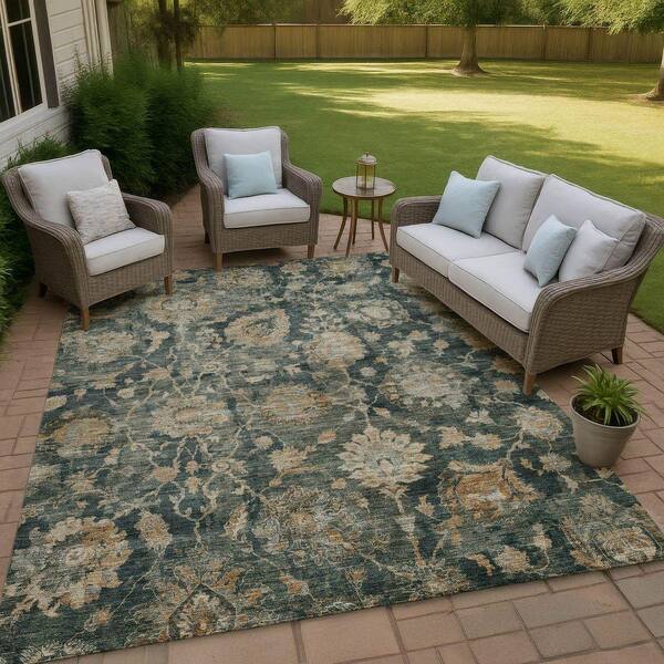 Addison Rugs Chantille Machine Washable Indoor/Outdoor Abstract