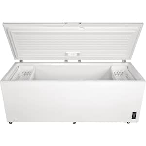 24.8 cu. ft. Chest Freezer in White