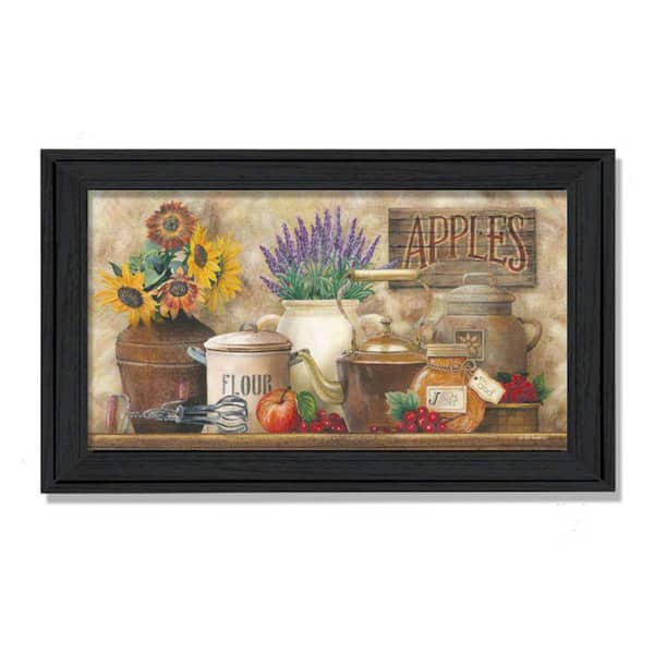 Afoxsos Antique Kitchen Framed Wall Art Print Home Modern Home Indoor Decoration for Living Room by Ed Wargo Decorative Sign