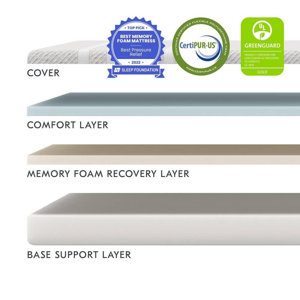 Leesa Original 10" Queen Memory Foam Mattress