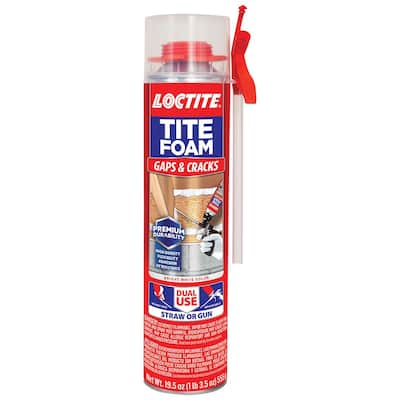 Tite Foam Dual Use Pro Can Gaps and Cracks 19.6 oz. Spray Foam Sealant