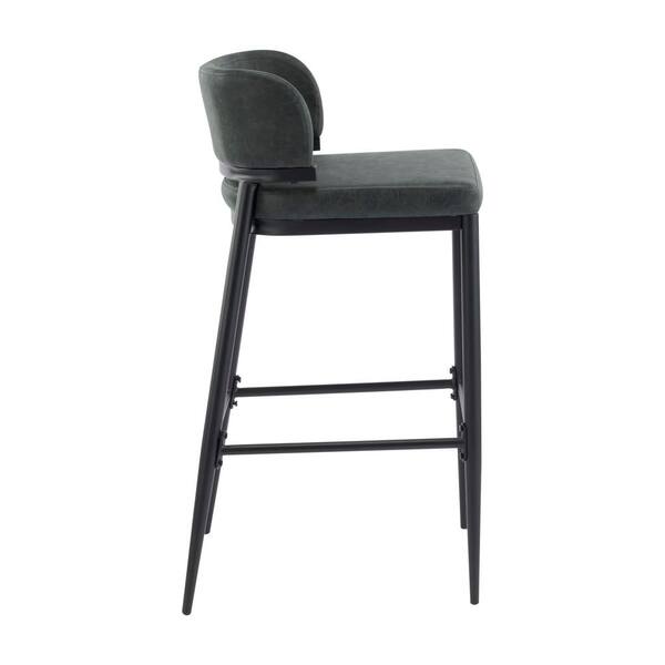CHRISTOPHER KNIGHT HOME Redford Modern 30 in. Dark Teal Low
